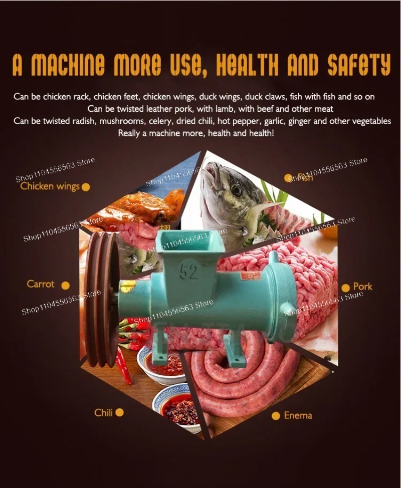Meat Grinder Electric - 52 Type Electric Meat Grinder, Meat