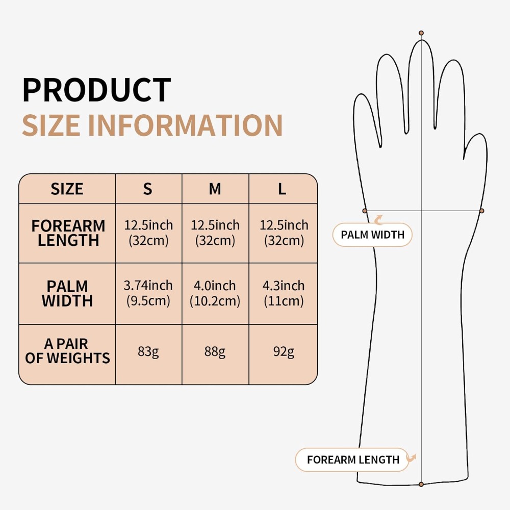 Dishwashing Rubber Gloves Reus - Commercial Kitchen Gloves 评论和价格