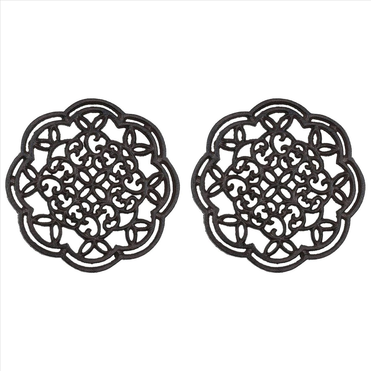 A93G 2X Round Cast Iron Trivet - Commercial Kitchen Manufacturers 评论和价格