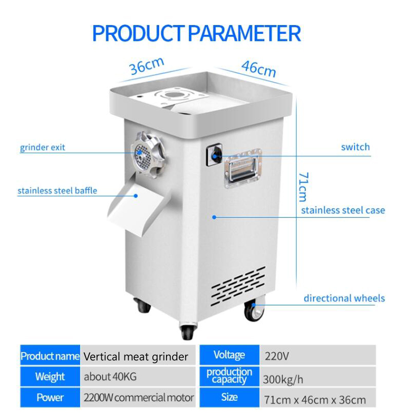Commercial Electric Meat Chopp - Meat Grinder Electric 评论和价格