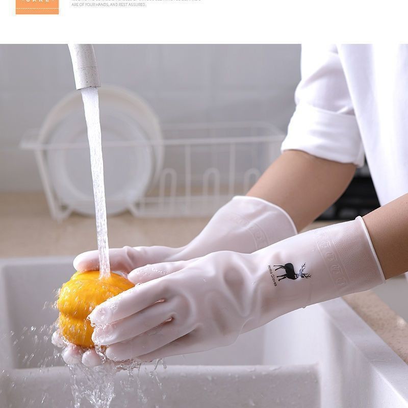 Women Dishwashing Gloves Thick - Commercial Kitchen Gloves 评论和价格