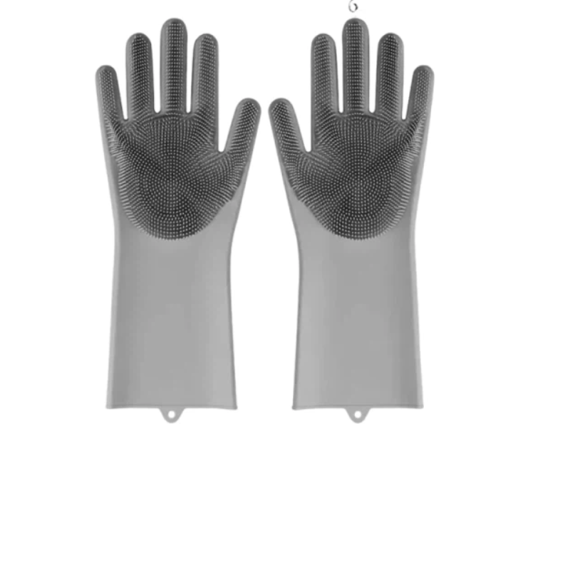 Magic Silicone Rubber Dishwash - Commercial Kitchen Gloves 评论和价格