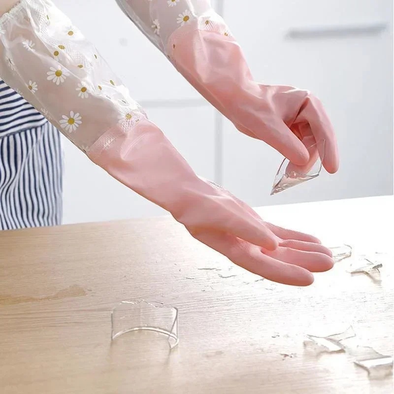 Household Long Sleeve Rubber G - Commercial Kitchen Gloves 评论和价格