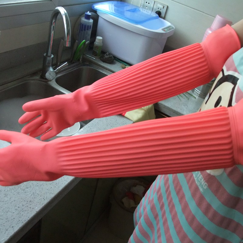 58cm Dish Washing Household Sc - Commercial Kitchen Gloves 评论和价格