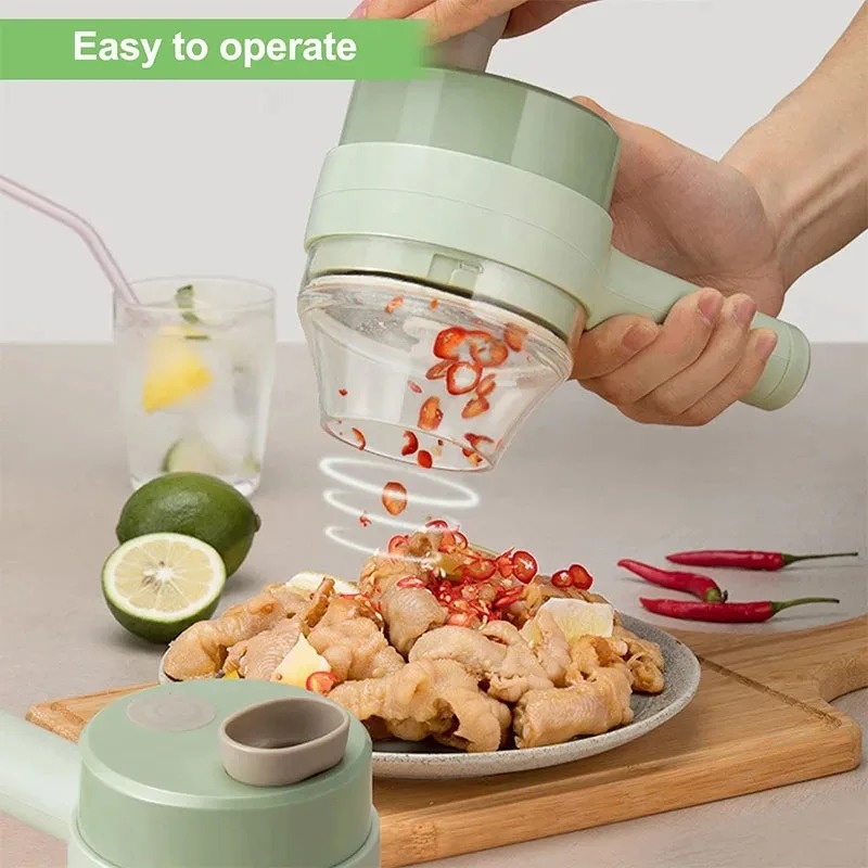 Handheld 4-in-1 Wireless Elect - Commercial Kitchen Grinder 评论和价格