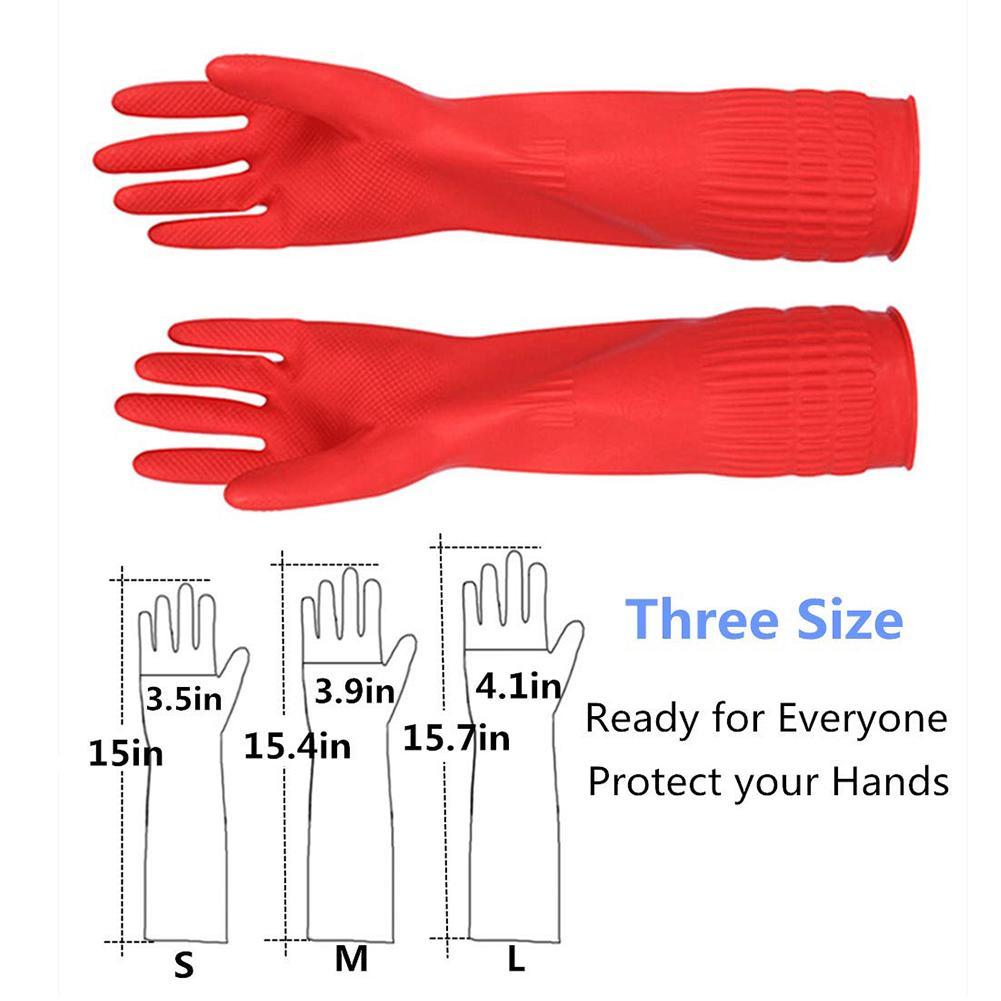 Kitchen Red Gloves Washing Dis - Commercial Kitchen Gloves 评论和价格