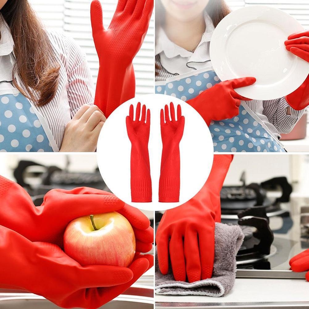 Kitchen Red Gloves Washing Dis - Commercial Kitchen Gloves 评论和价格