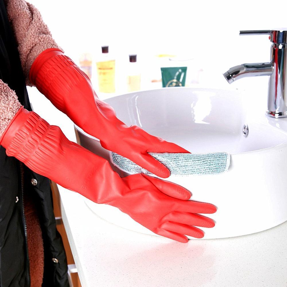 Kitchen Red Gloves Washing Dis - Commercial Kitchen Gloves 评论和价格