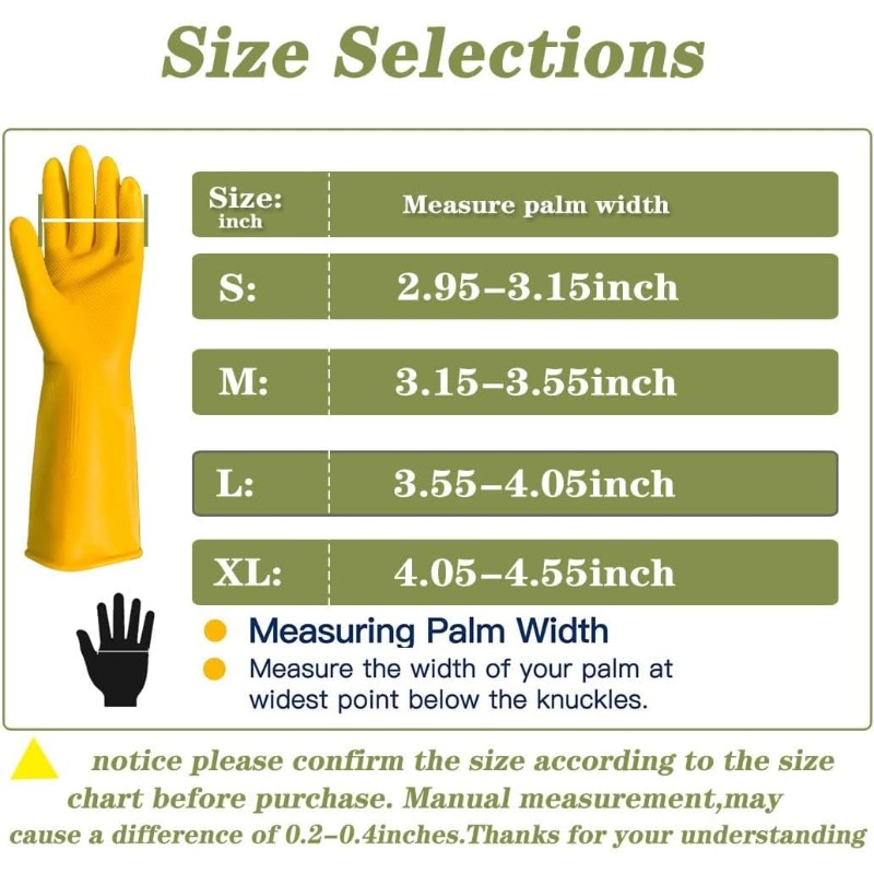 3 Pairs for Kitchen Washing Bo - Commercial Kitchen Gloves 评论和价格
