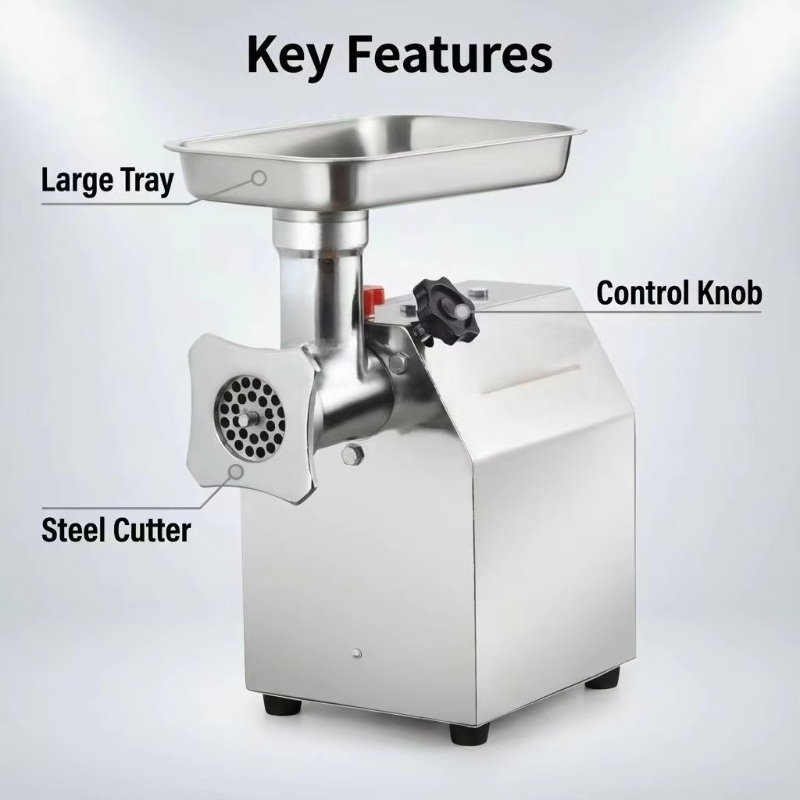 New Automatic Tabletop Commerc - Meat Grinder Electric 评论和价格