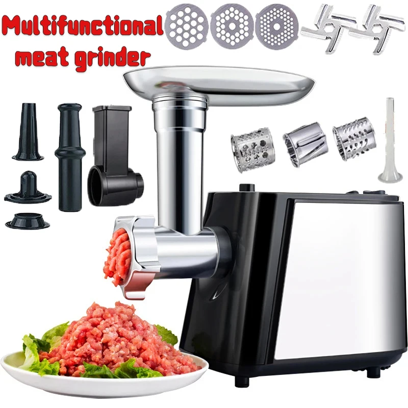 1000W Stainless Steel Electric - Meat Grinder Electric 评论和价格