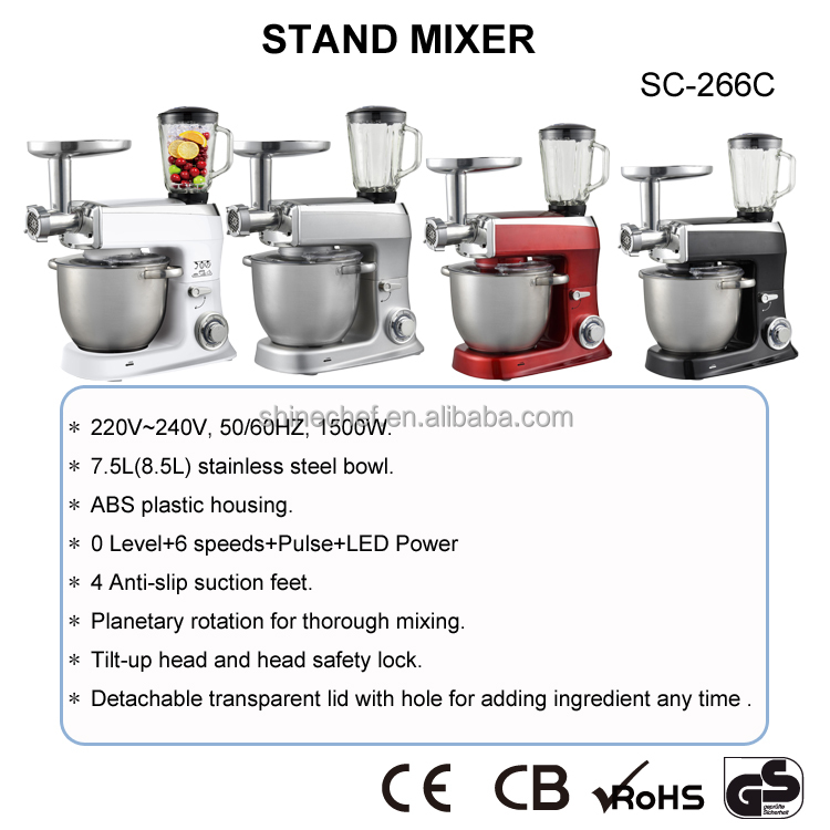 Electric 7.5L 8.5L Dough Mixer - Meat Grinder Electric 评论和价格