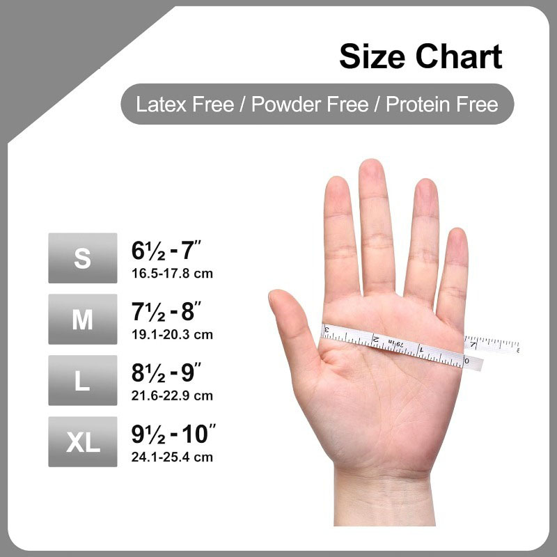 10-100PCS White Disposable Nit - Commercial Kitchen Gloves 评论和价格