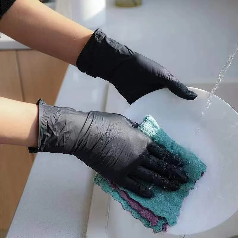Disposable Nitrile Waterproof  - Commercial Kitchen Gloves 评论和价格