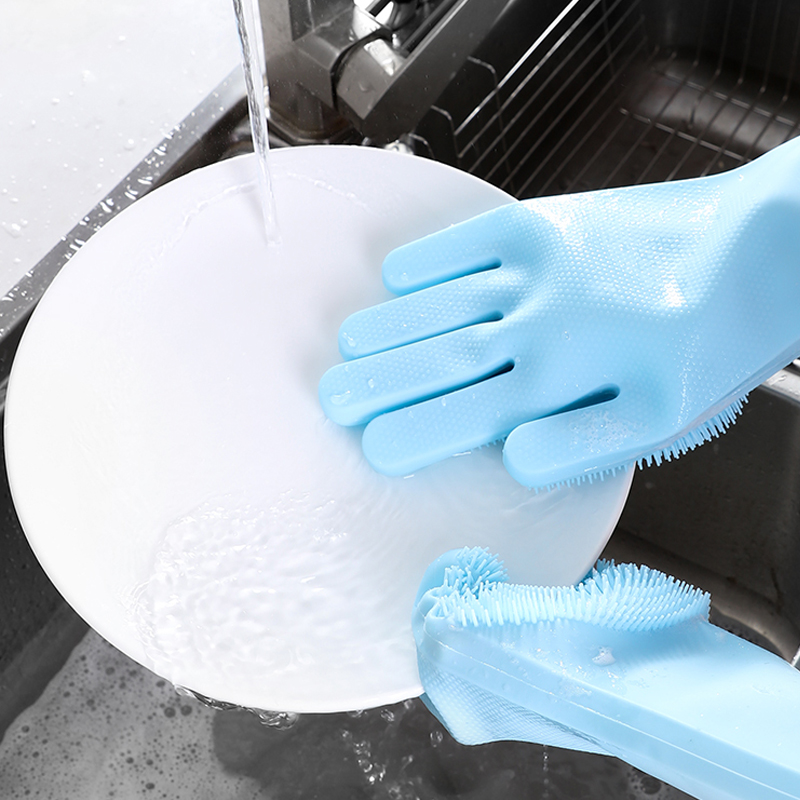 Dishwashing Cleaning Gloves Ma - Commercial Kitchen Gloves 评论和价格